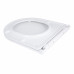 Унітаз підлоговий Qtap Dove Rimless безобідковий з сидінням Soft-close WHITE QT06228380BW