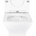 Унітаз підлоговий Qtap Aries Rimless безобідковий з сидінням Soft-close WHITE QT03228302W