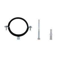 Хомут Thermo Alliance Standart 3" з чорною гумою (D87-92 мм) SD10076B