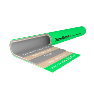 Труба Thermo Alliance PE-RT EVOH Green 5 шарів 16х2 мм (320 м) Spain Труба Thermo Alliance PE-RT EVOH Green 5 шарів 16х2 мм (320 м) Spain