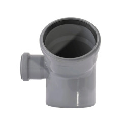 Відвід (коліно) 2P (R) 110/110/45+50/90 ліве TA Sewage Відвід (коліно) 2P (R) 110/110/45+50/90 ліве TA Sewage