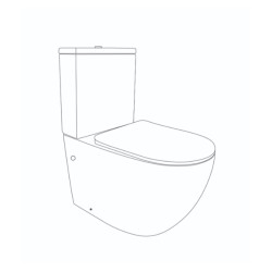 Унітаз підлоговий Qtap Jay Ultra Quiet з сидінням Soft-close 640x360x835 мм QT07222175TW White