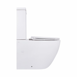 Унітаз підлоговий Qtap Jay Ultra Quiet з сидінням Soft-close 640x360x835 мм QT07222175TW White
