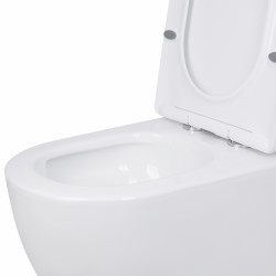 Унітаз підлоговий Qtap Jay Ultra Quiet з сидінням Soft-close 640x360x835 мм QT07222175TW White
