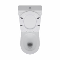 Унітаз підлоговий Qtap Swan Ultra Quiet з сидінням Soft-close 640x360x835 мм QT16222182TW White