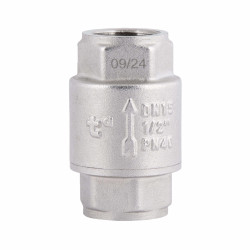 Зворотний клапан Thermo Alliance Forte 1/2"ВВ нікельований із латунним штоком TAF240W15 Зворотний клапан Thermo Alliance Forte 1/2"ВВ нікельований із латунним штоком TAF240W15