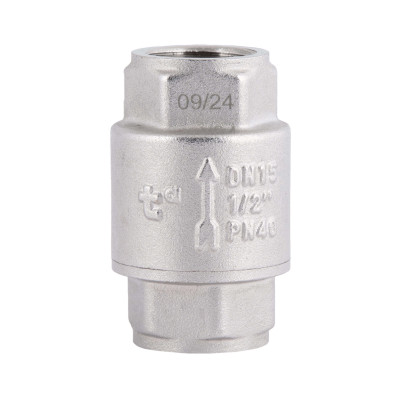 Зворотний клапан Thermo Alliance Forte 1/2"ВВ нікельований із латунним штоком TAF240W15