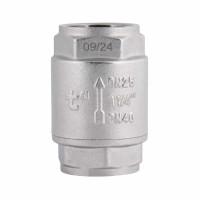 Зворотний клапан Thermo Alliance Forte 1 1/4"ВВ нікель із латунним штоком TAF240W32
