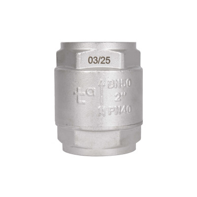 Зворотний клапан із латунним штоком Thermo Alliance Forte 2"ВВ нікель TAF240W50