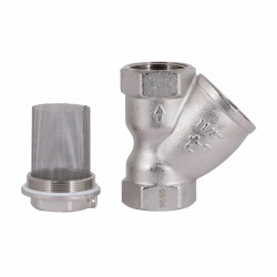 Фільтр грубої очистки Thermo Alliance Forte 1 1/4"ВВ нікель для води косий TAF124W32