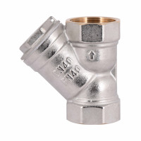 Фільтр грубої очистки Thermo Alliance Standart 1 1/2"ВВ нікель для води косий TAS124W40