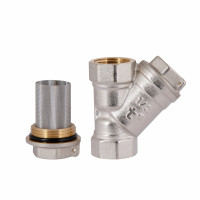 Фільтр Thermo Alliance Standart для газу 1/2"ВВ нікель, косий TAS125G15