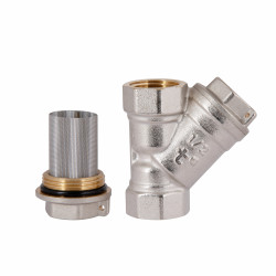 Фільтр Thermo Alliance Standart для газу 1/2"ВВ нікель, косий TAS125G15