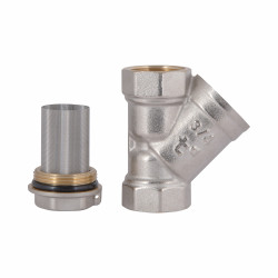 Фільтр Thermo Alliance Standart для газу 3/4"ВВ нікель, косий TAS125G20