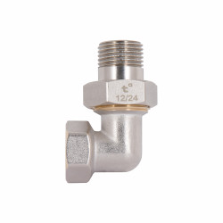 Згін-американка Thermo Alliance Standart 1/2"ВЗ нікель, кутовий TAS191W15