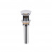 Комплект Qtap Tern: Раковина напольна моноблок 440х380х830 мм White + Донний клапан PU02O