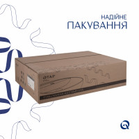 Комплект Qtap Cardinal: Раковина підвісна / накладна овальна 565х400х130 мм White + Донний клапан PU02