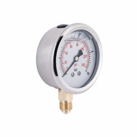 Манометр із гліцерином Thermo Alliancе Forte 10 бар, 1/4"З, нижнє підключення TAF170G10B