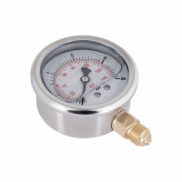 Манометр із гліцерином Thermo Alliancе Forte 10 бар, 1/4"З, нижнє підключення TAF170G10B