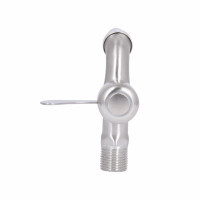 Кран кульовий для поливу Thermo Alliance Standart 1/2" нерж. TAS348W15SS