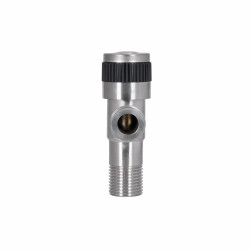 Кран кутовий Thermo Alliance Standart 1/2"ЗЗ нерж., з керам. буксою TAS345W1515SS Кран кутовий Thermo Alliance Standart 1/2"ЗЗ нерж., з керам. буксою TAS345W1515SS