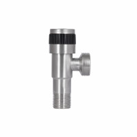 Кран кутовий Thermo Alliance Standart 1/2"Зх3/4"З нерж., з керам. буксою TAS345W1520SS