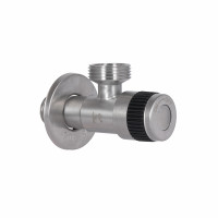Кран кутовий Thermo Alliance Standart 1/2"Зх3/4"З нерж., з керам. буксою TAS345W1520SS