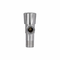 Кран кутовий Thermo Alliance Standart 1/2"ЗЗ нерж., з керам. буксою TAS347W1515SS