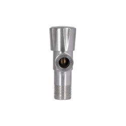 Кран кутовий Thermo Alliance Standart 1/2"ЗЗ нерж., з керам. буксою TAS347W1515SS Кран кутовий Thermo Alliance Standart 1/2"ЗЗ нерж., з керам. буксою TAS347W1515SS