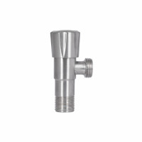 Кран кутовий Thermo Alliance Standart 1/2"ЗЗ нерж., з керам. буксою TAS347W1515SS