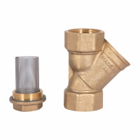 Фільтр косий Icma №50 грубої очистки 1" латунний Фільтр косий Icma №50 грубої очистки 1" латунний