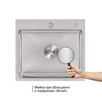 Комплект Lidz Handmade H5045 Мийка для кухні інтегрована Brushedу комплекті з дозатором + Lidz K01G Корзина для кухонної мийки Комплект Lidz Handmade H5045 Мийка для кухні інтегрована Brushedу комплекті з дозатором + Lidz K01G Корзина для кухонної мийки