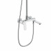Душова система універсальна Qtap Evia на три споживача (з виливом) QTEVI111CRM47583 Chrome Душова система універсальна Qtap Evia на три споживача (з виливом) QTEVI111CRM47583 Chrome