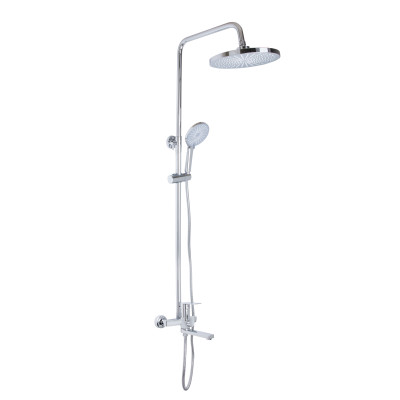 Душова система універсальна Qtap Aries на три споживача (з виливом) QTARI1112CRM47606 Chrome Душова система універсальна Qtap Aries на три споживача (з виливом) QTARI1112CRM47606 Chrome