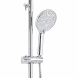 Душова система універсальна Qtap Aries на три споживача (з виливом) QTARI1112CRM47606 Chrome