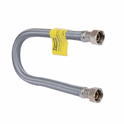 Шланг Forte для води D10 30 см NYLON 1/2"x1/2" ВВ TAF383W30 Thermo Alliance Шланг Forte для води D10 30 см NYLON 1/2"x1/2" ВВ TAF383W30 Thermo Alliance