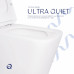 Готове рішення Qtap для ванної кімнати: Унітаз напольний Tern Ultra Quiet QT17223303AW + інсталяція QT0122490S+ клавіша QT0111M08V1384W