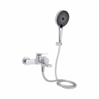 Змішувач для ванни Qtap Slavonice (з душовим гарнітуром) QTSLV259CRM48034 Chrome