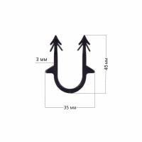 Скоба якірна Thermo Alliance Forte для такера (упаковка 250 шт.)