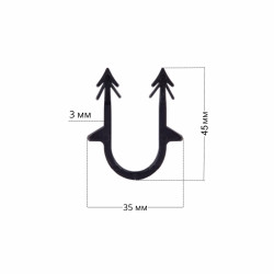 Скоба якірна Thermo Alliance Forte для такера (упаковка 250 шт.)