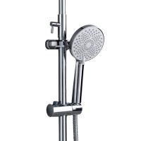 Душова система латунна універсальна Lidz Astra 1030 на три споживача (з виливом) (k35) LDAST1030CRM48086 Chrome