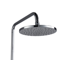 Душова система латунна універсальна Lidz Astra 1030 на три споживача (з виливом) (k35) LDAST1030CRM48086 Chrome