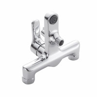 Змішувач латунний для ванни Lidz Astra 006 (з душовим гарнітуром) (k35) LDAST006CRM48087 Chrome