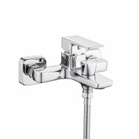 Змішувач латунний для ванни Lidz Orion 006 (з душовим гарнітуром) (k35) LDORI006CRM48093 Chrome