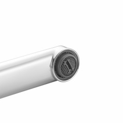 Змішувач латунний для ванни Lidz Orion 005 з поворотним виливом (з душовим гарнітуром) (k35) LDORI005CRM48094 Chrome