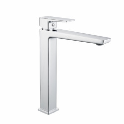 Змішувач латунний для раковини Lidz Orion 001FH високий (k25) LDORI001FHCRM48096 Chrome