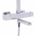 Душова система універсальна Qtap Sloup термостатична на три споживача (з виливом) QTSLO51103OC48217 Chrome