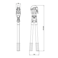 Інструмент для прес-фітинга Thermo Alliance d16-32 ручний з поворотним механізмом STD-403 Інструмент для прес-фітинга Thermo Alliance d16-32 ручний з поворотним механізмом STD-403