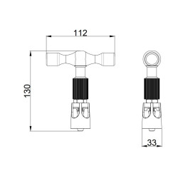 Універсальний набір Thermo Alliance для зняття фаски та калібрування м/п труби d16-20 STD-406