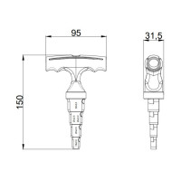Калібратор Thermo Alliance для м/п труб d16-32 STD-405